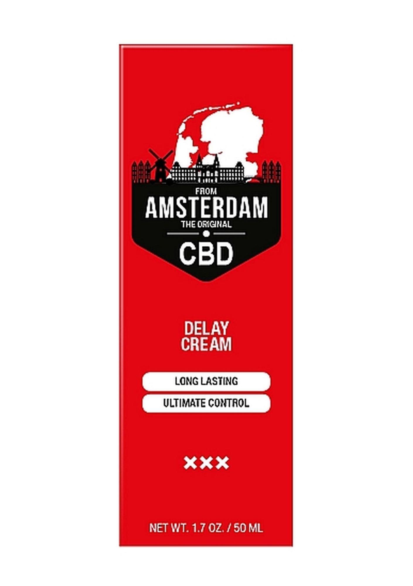 Krem opóźniający z CBD Original z Amsterdamu Pharmquests 50 ml - obrazek 3
