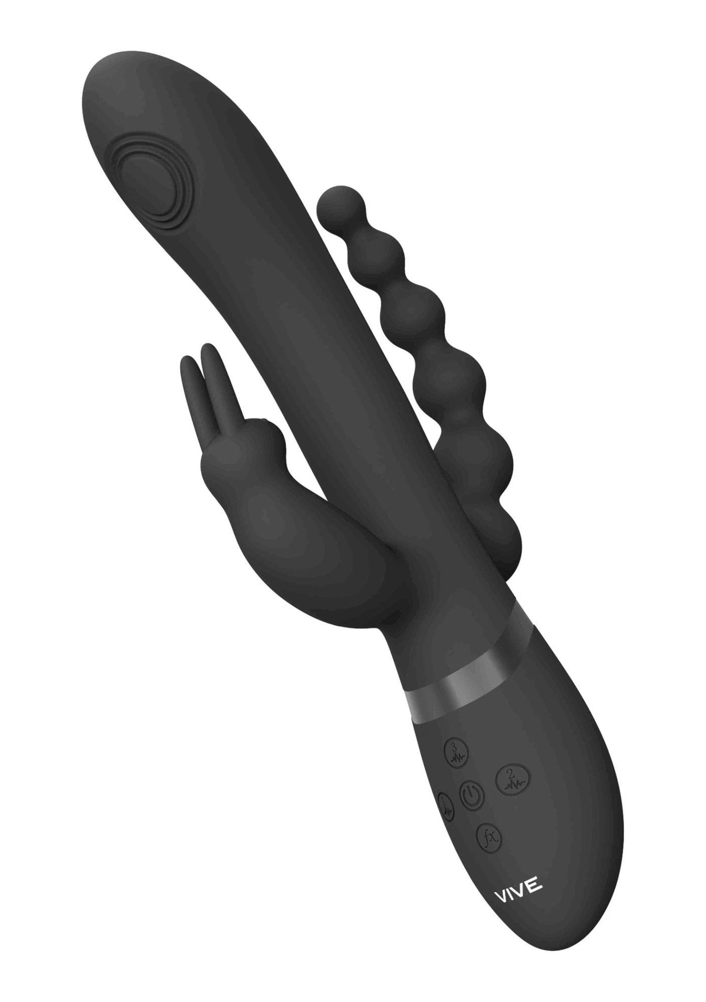 Wibrator punktu G Rini Vive czarny USB - obrazek 8