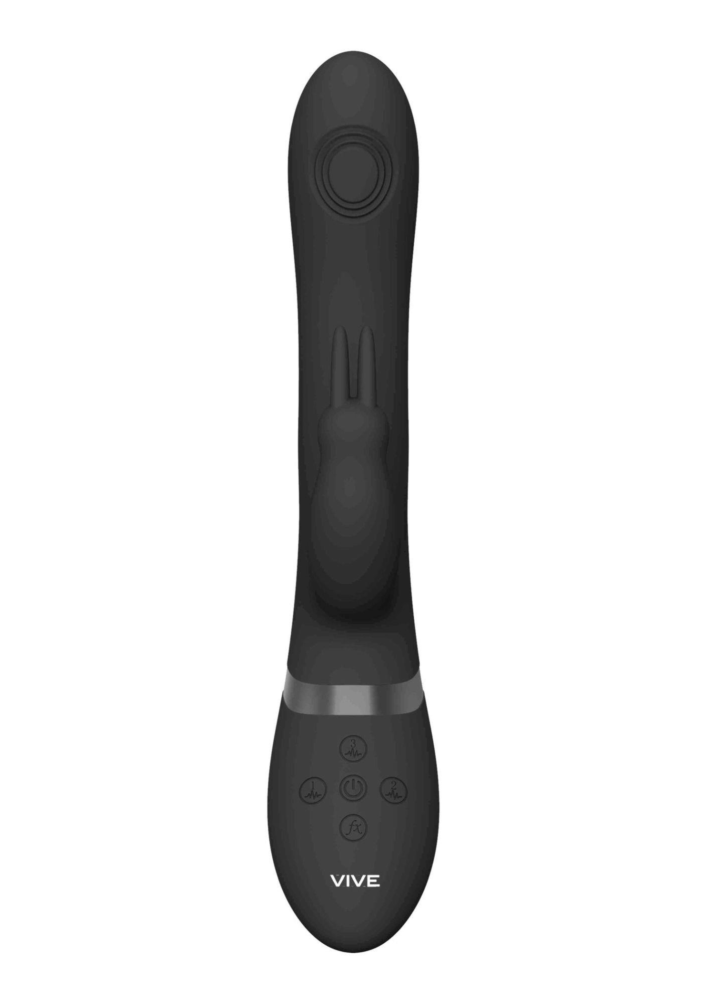 Wibrator punktu G Rini Vive czarny USB - obrazek 11