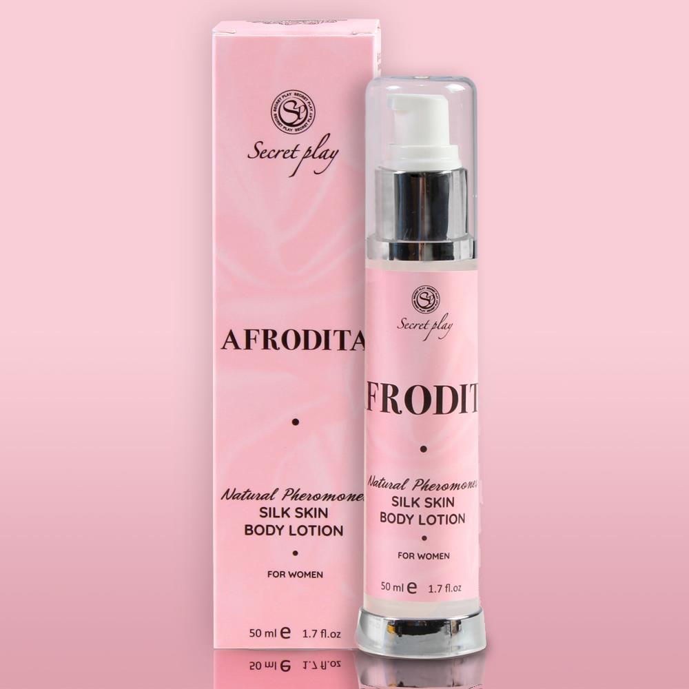 Jedwabny balsam do ciała Afrodita Secret Play z feromonami 50 ml - obrazek 3