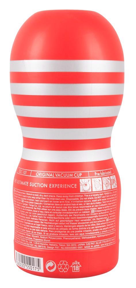 Jednorazowy masturbator z próżnią Tenga Original Vacuum Cup 15,5 cm - obrazek 15