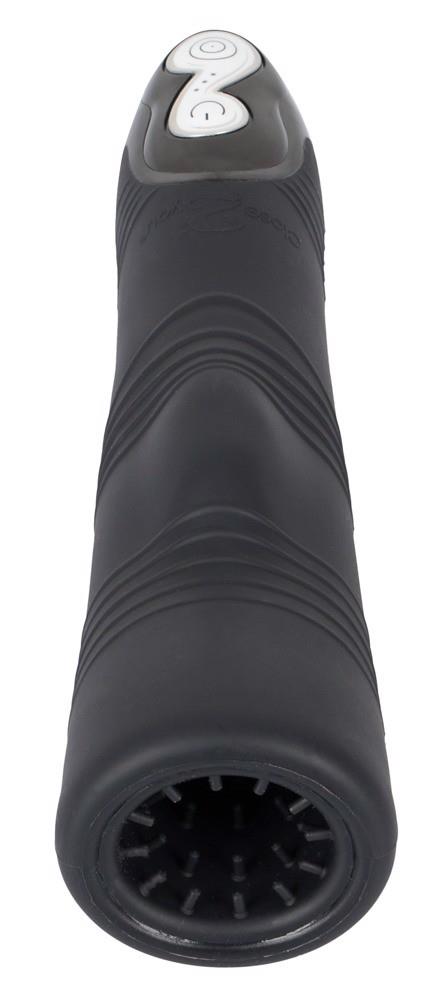 Masturbator wibrujący Paso nero silikonowy 27 cm - obrazek 6
