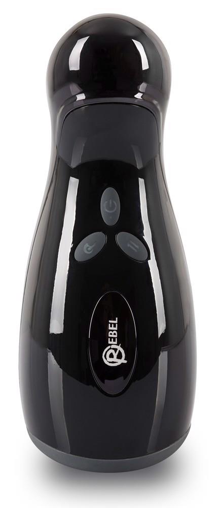 Masturbator Rebel z 3 funkcjami wibracji i ogrzewania 20 cm USB - obrazek 10