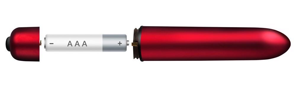 Wibrator bullet Rocks Off Scarlet Velvet czerwony 9,2 cm - obrazek 8