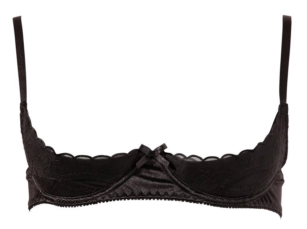 Biustonosz Basic Shelf Bra Cottelli Lingerie czarny 80C - obrazek 9