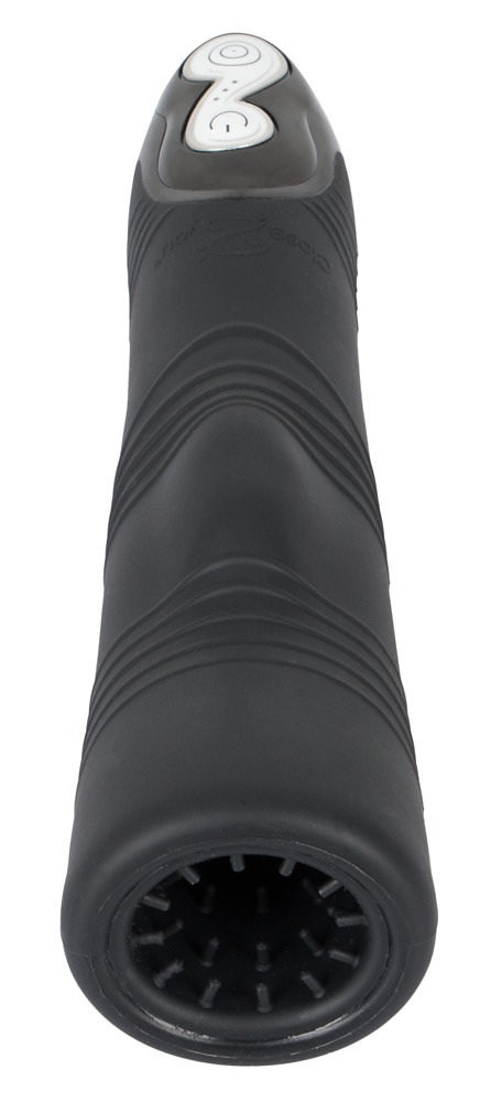 Masturbator wibrujący Paso nero silikonowy 27 cm - obrazek 3