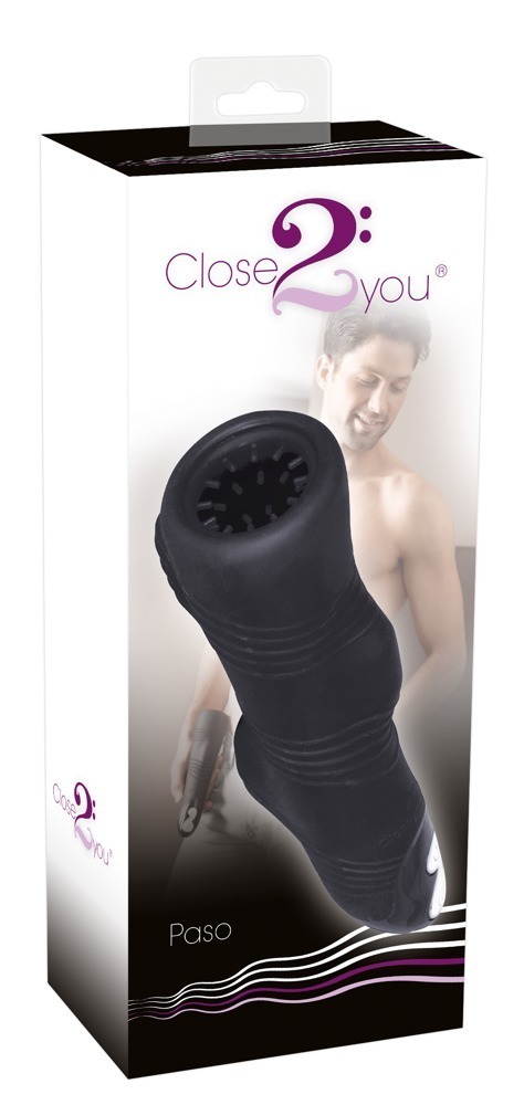 Masturbator wibrujący Paso nero silikonowy 27 cm - obrazek 11