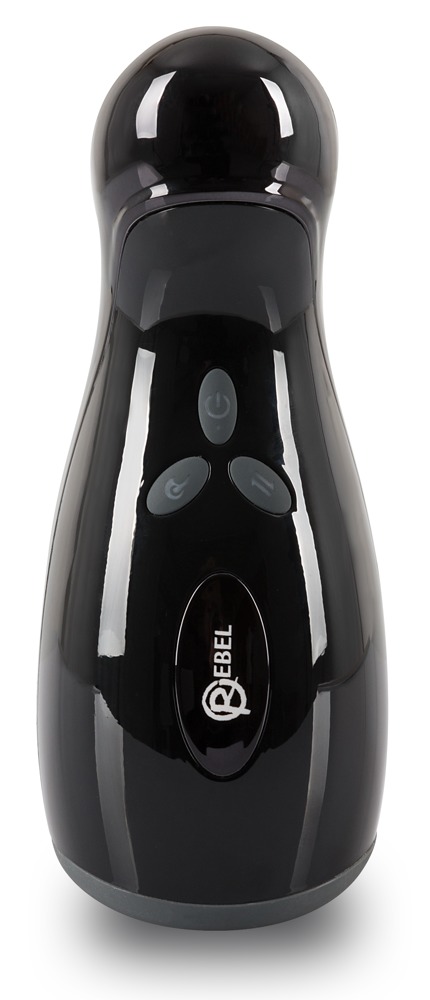 Masturbator Rebel z 3 funkcjami wibracji i ogrzewania 20 cm USB - obrazek 7