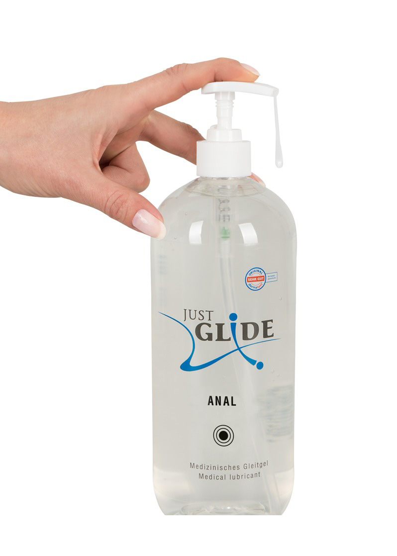 Lubrykant analny Just Glide na bazie wody 1 l - obrazek 7