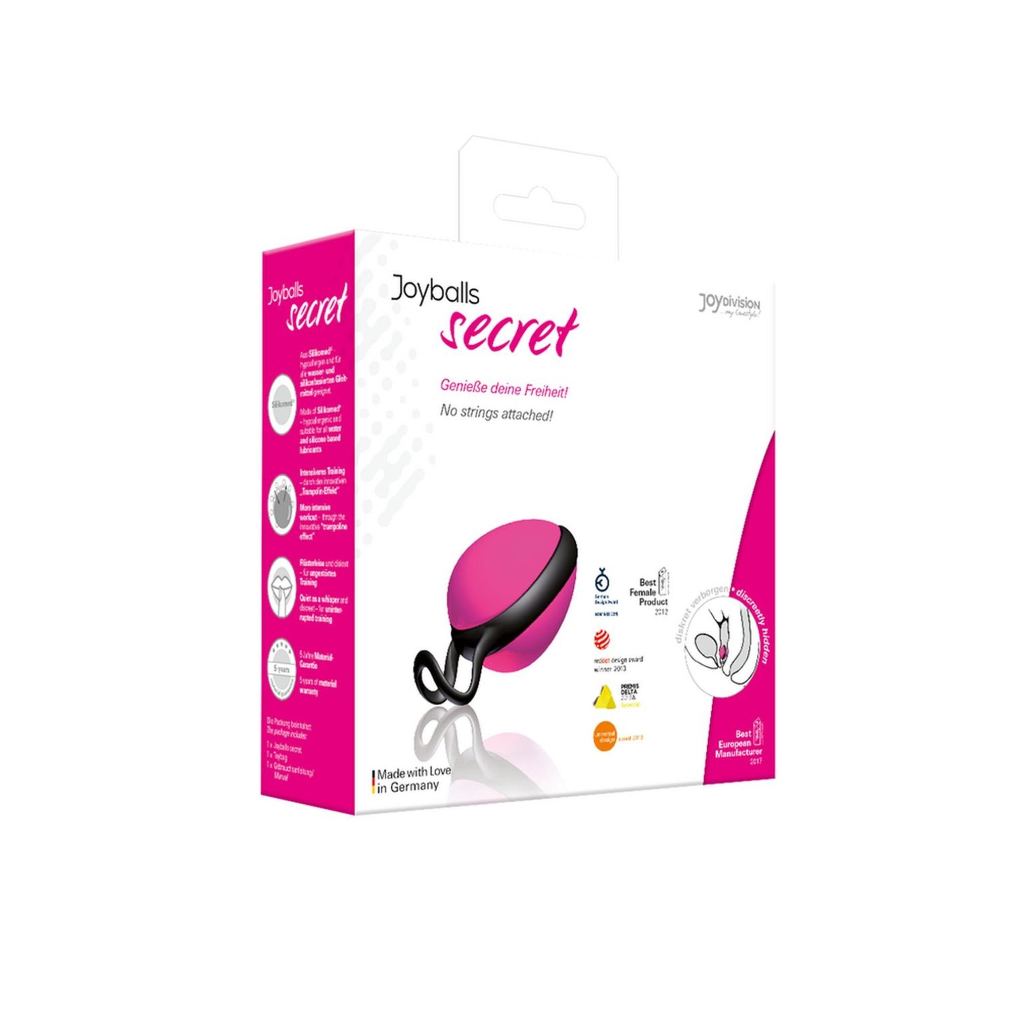 Kulki Joyballs secret single magenta czarny - obrazek 2