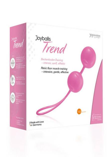 Kulki gejszy Joyballs silikonowe różowe wodoodporne 3