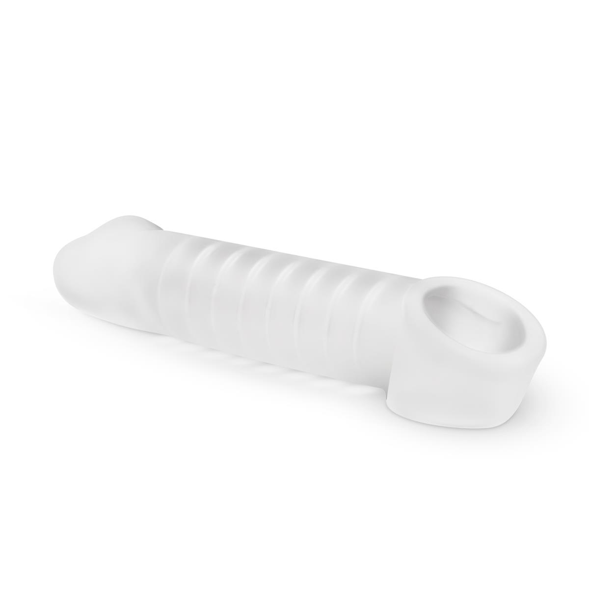 Przedłużka wspomagająca na penisa Boners transparentna 25 cm - obrazek 3
