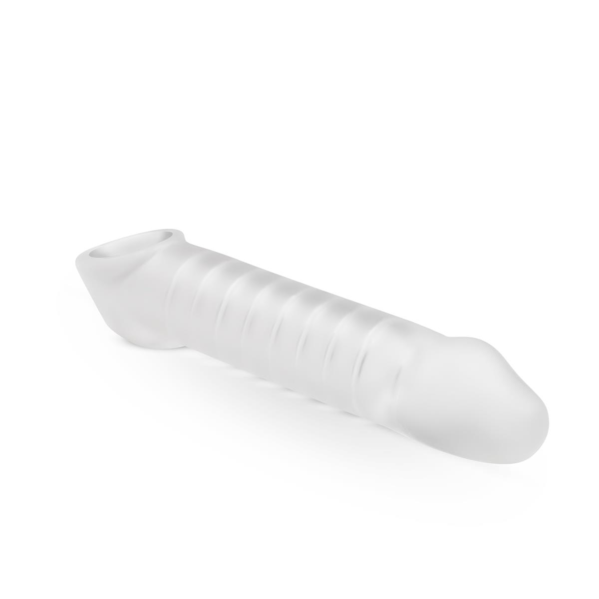 Przedłużka wspomagająca na penisa Boners transparentna 25 cm - obrazek 4