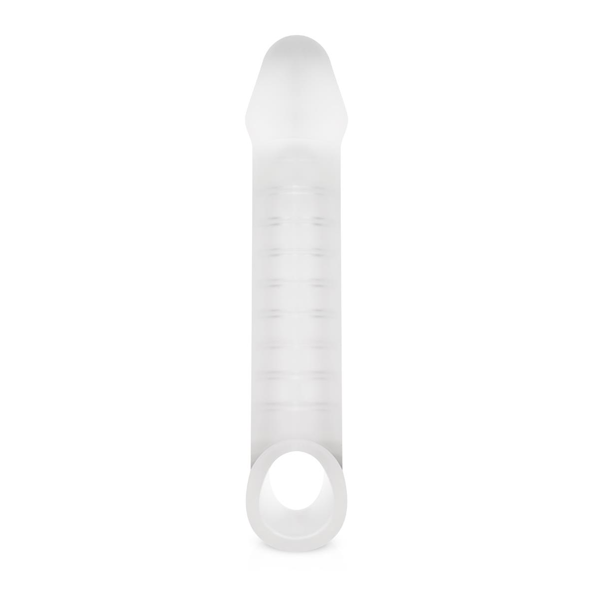 Przedłużka wspomagająca na penisa Boners transparentna 25 cm - obrazek 5