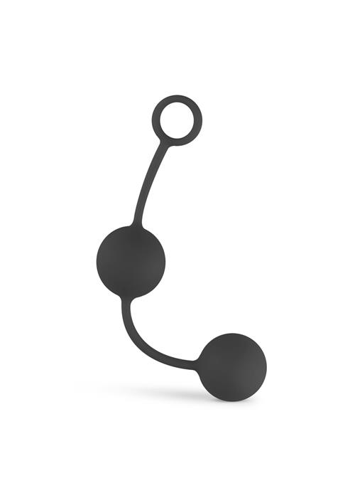 Kulki miłości Canon Balls EasyToys czarne silikonowe 20 cm - obrazek 3