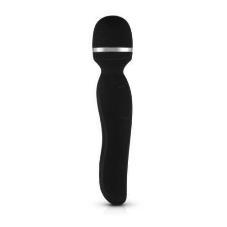 Wibrator różdżkowy Sway Vibes No.4 czarny silikonowy USB 20 cm