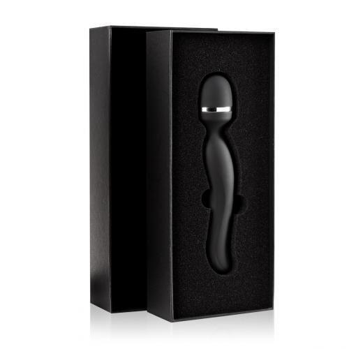 Wibrator różdżkowy Sway Vibes No.4 czarny silikonowy USB 20 cm - obrazek 6