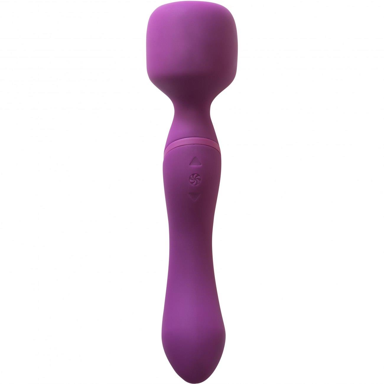Różdżka masująca Lola Toys fioletowa z ogrzewaniem 22 cm USB