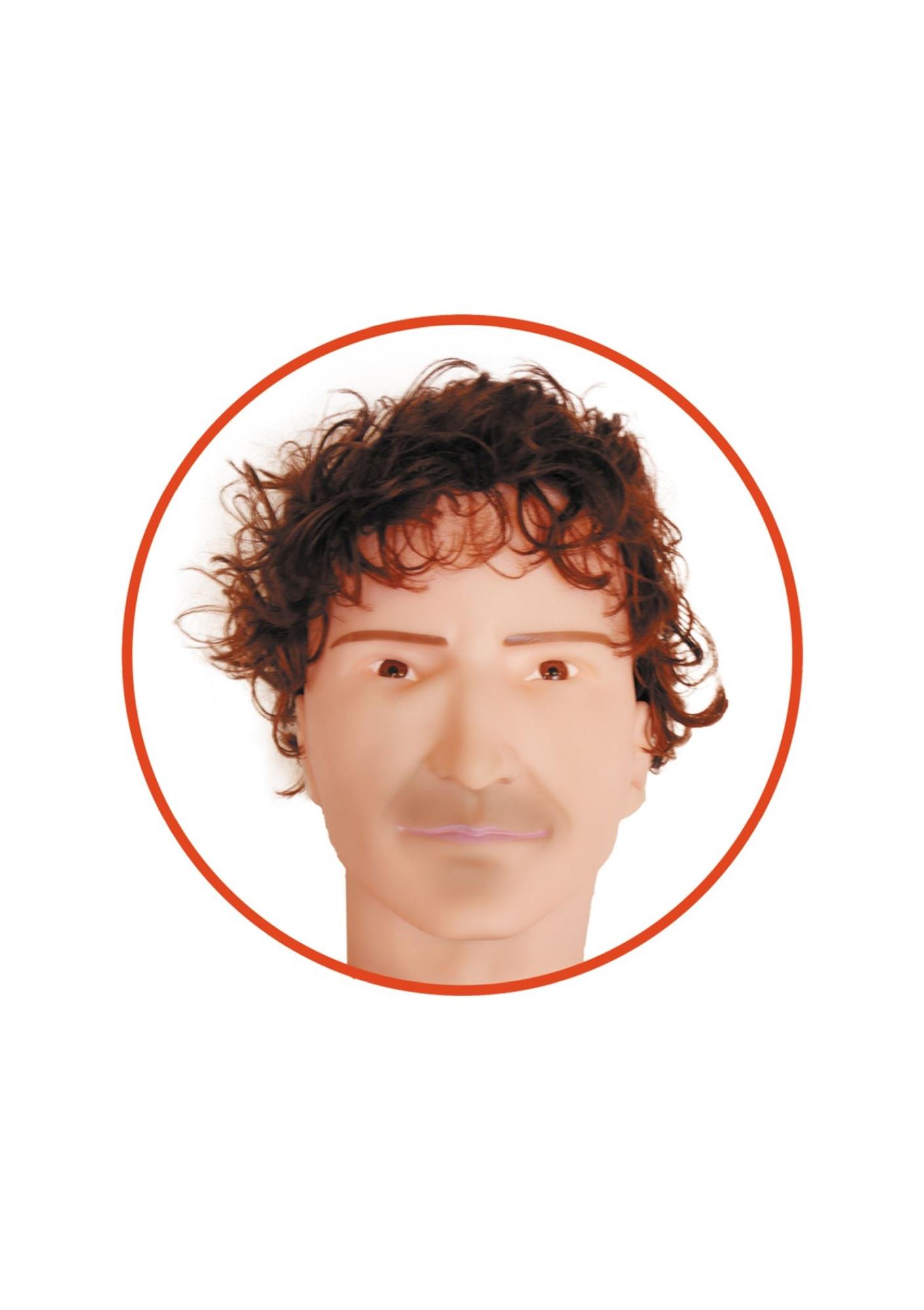 Nadmuchiwana lalka męska Dennis 3D wibrująca - obrazek 8
