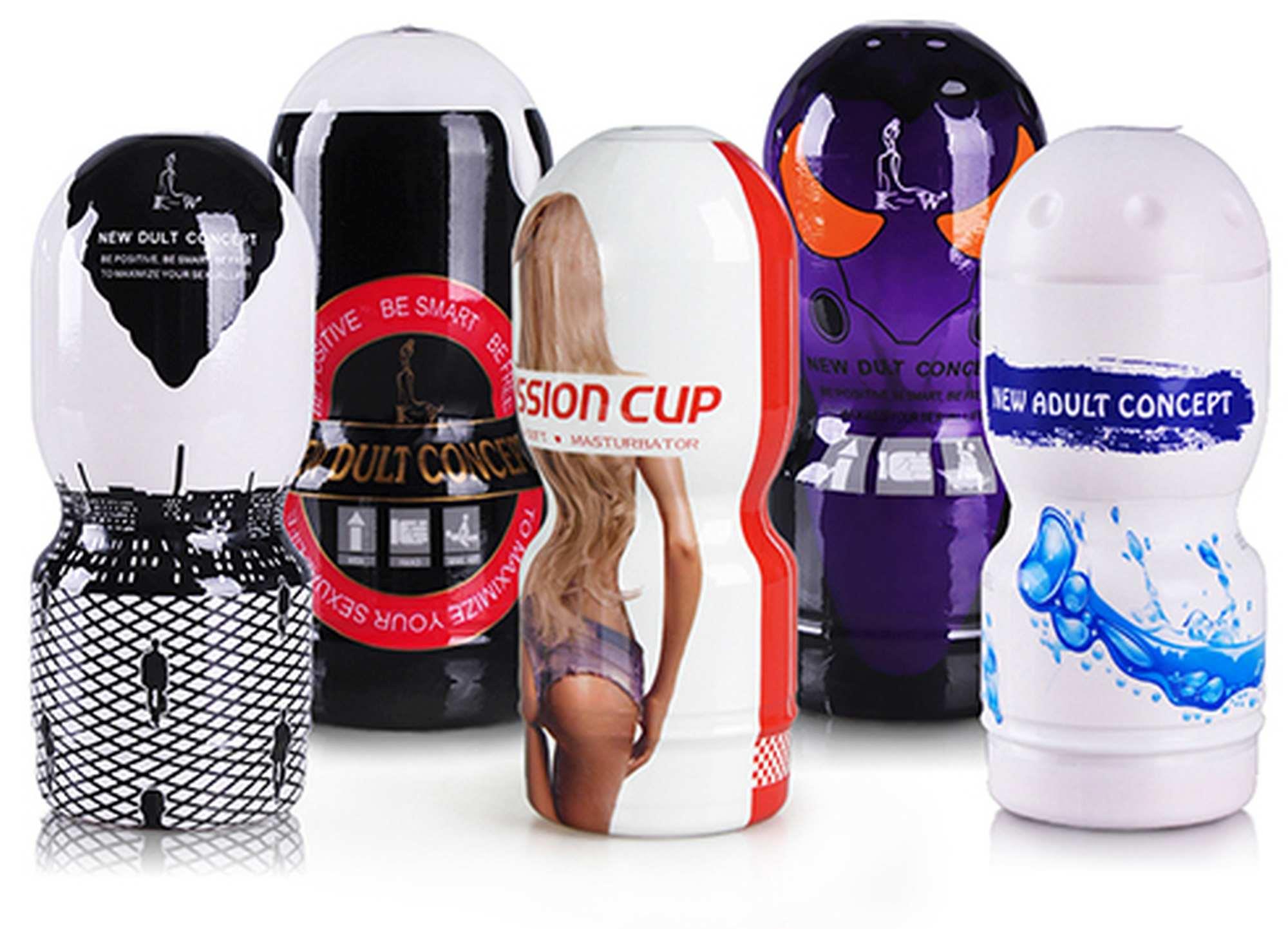Masturbator waginalny Passion Cup 02 z wypustkami - obrazek 3
