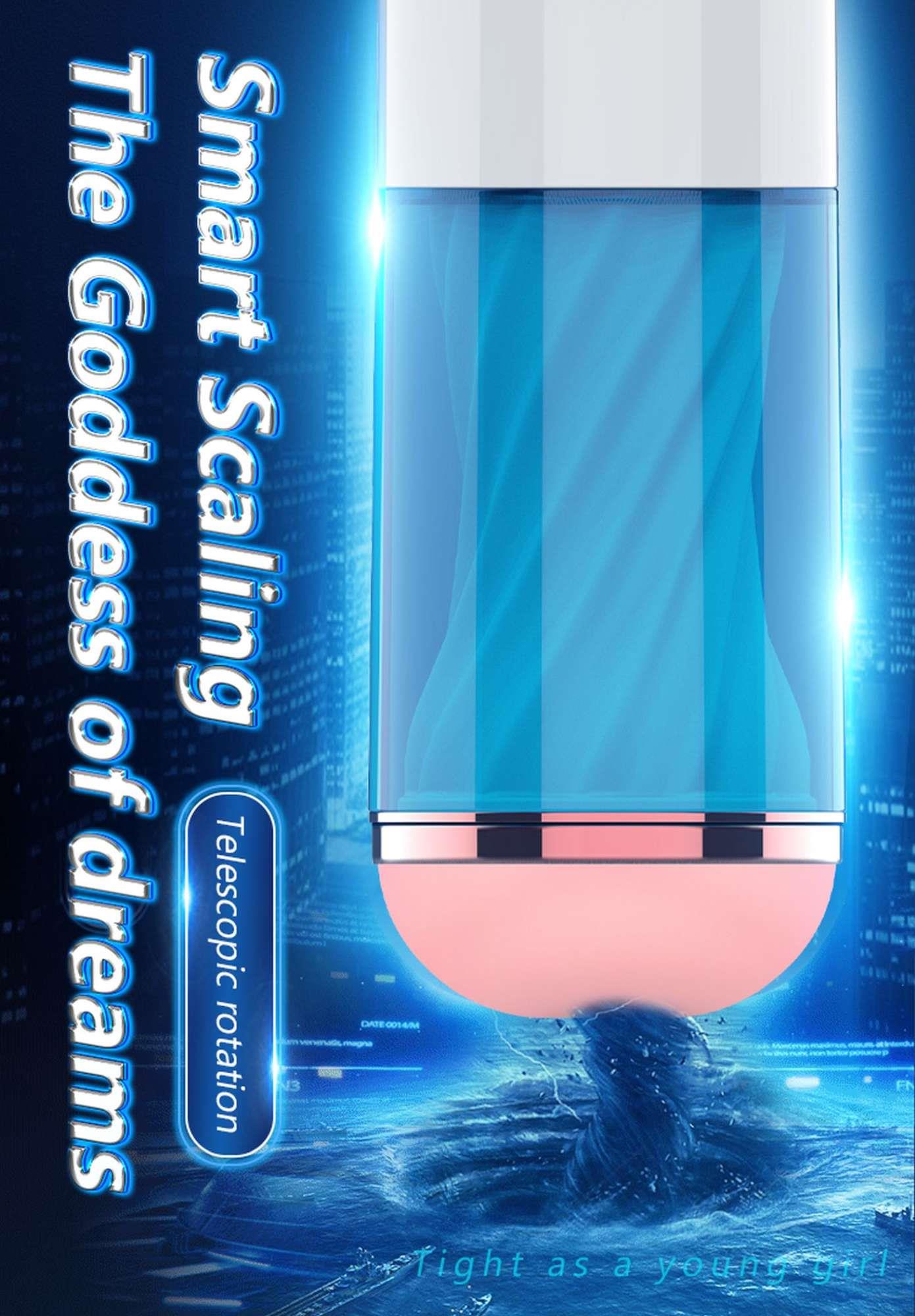 Masturbator wibrujący z ssaniem B Series Fox USB - obrazek 8