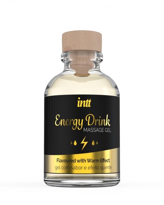 Żel do masażu Intt Energy Drink rozgrzewający 30 ml - obrazek 2