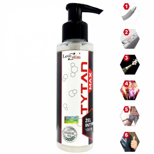 Żel Tytan Max LoveStim 100ml - obrazek 3