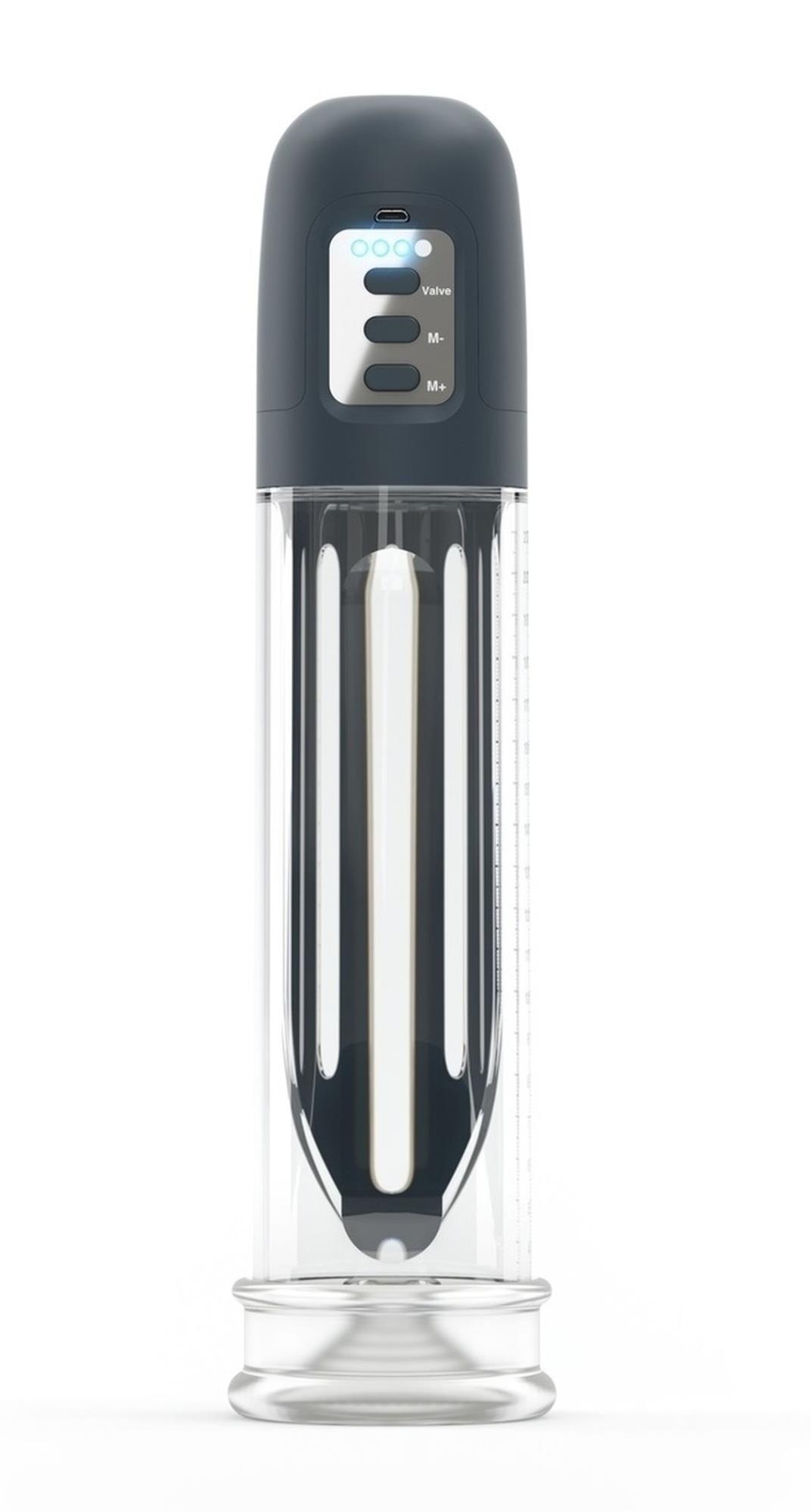Pompka ssąca do penisa Power Pump Pro Dorcel szara USB
