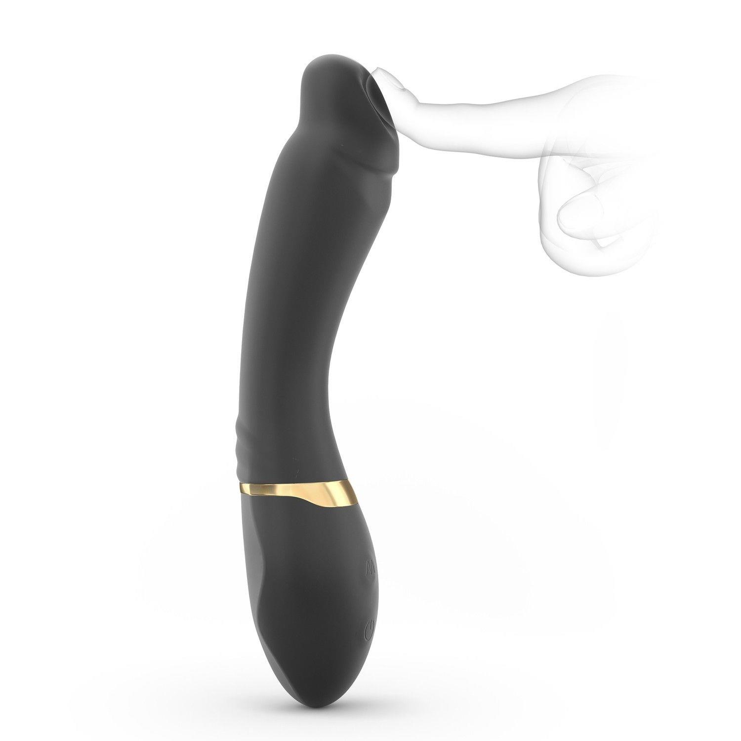 Wibrator punktu G Tender Spot Dorcel czarny 20 cm USB - obrazek 3