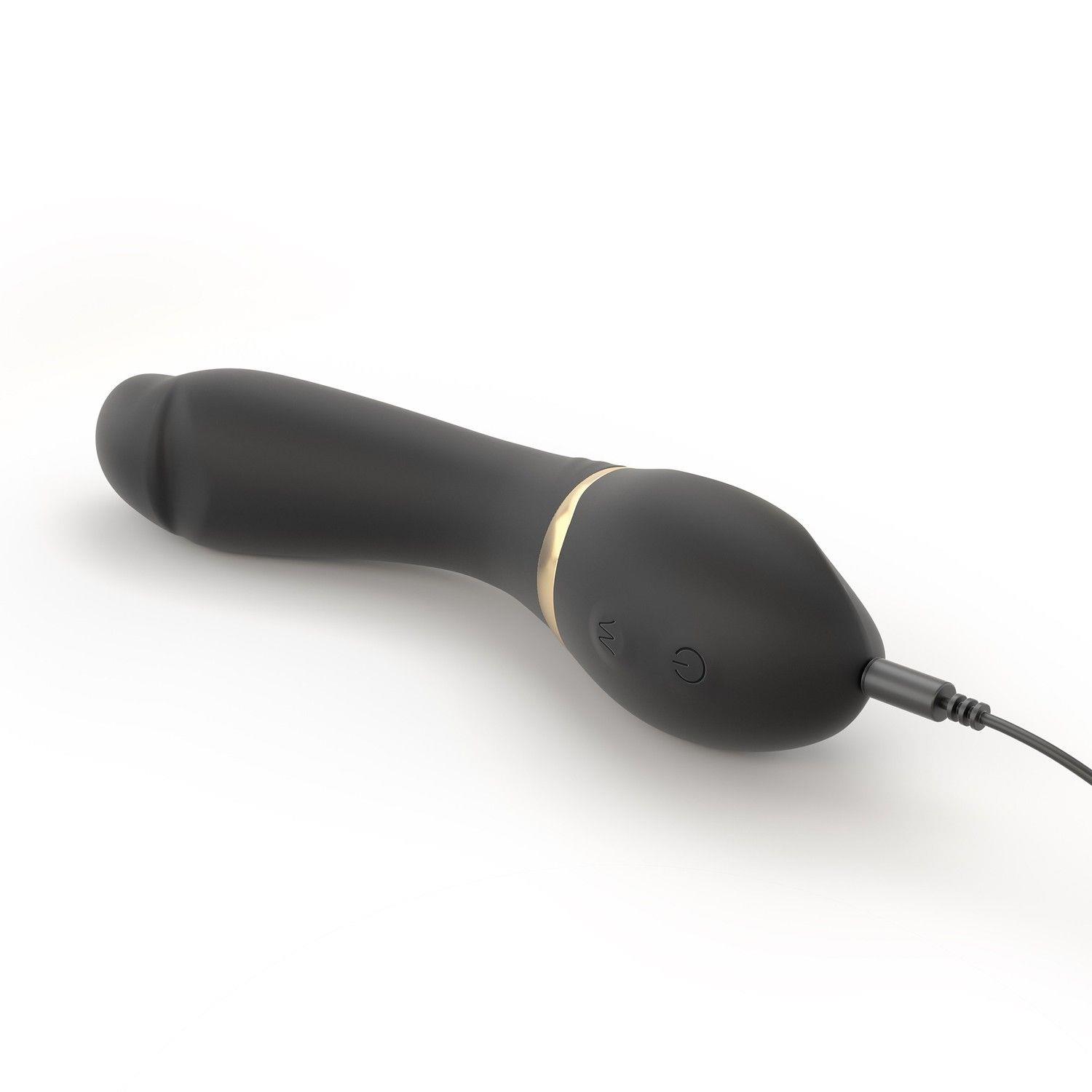 Wibrator punktu G Tender Spot Dorcel czarny 20 cm USB - obrazek 5