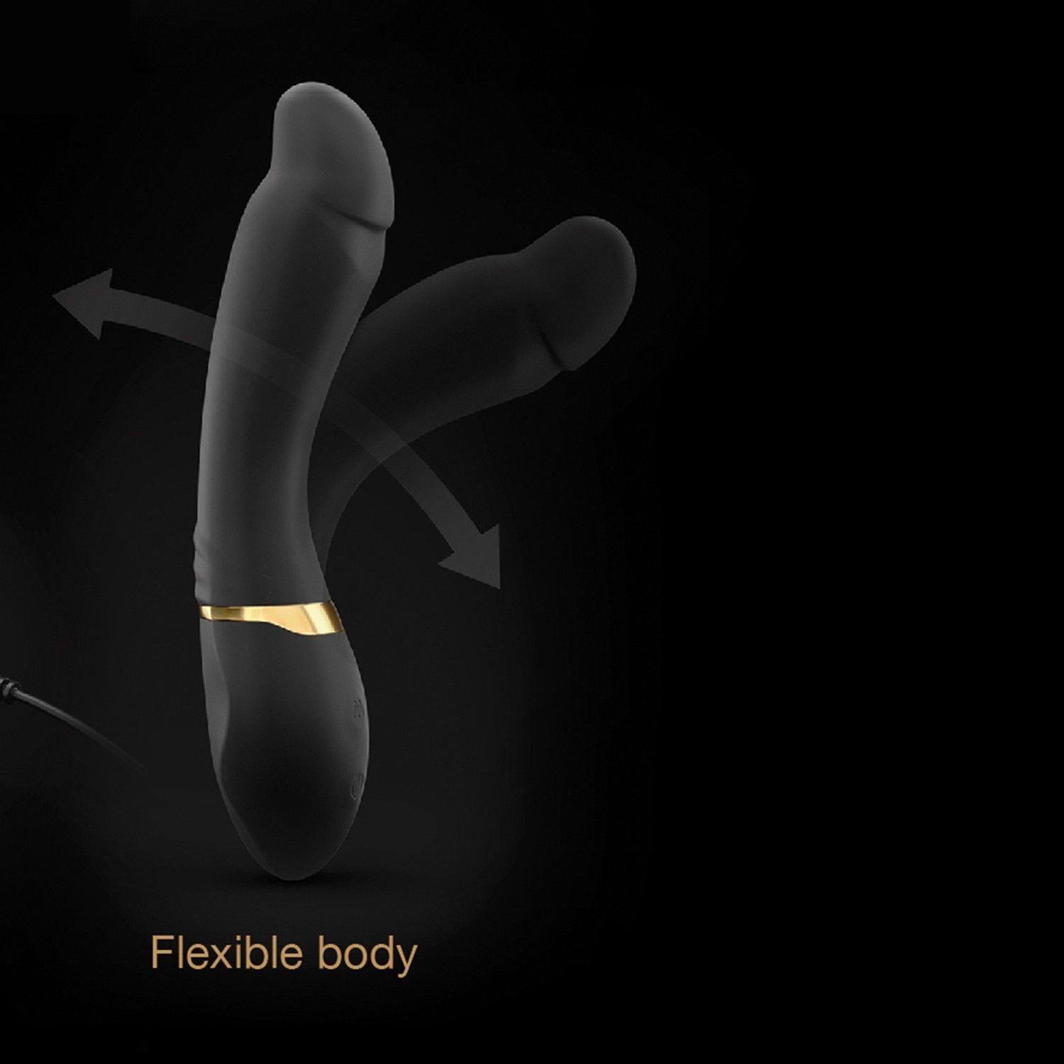Wibrator punktu G Tender Spot Dorcel czarny 20 cm USB - obrazek 9
