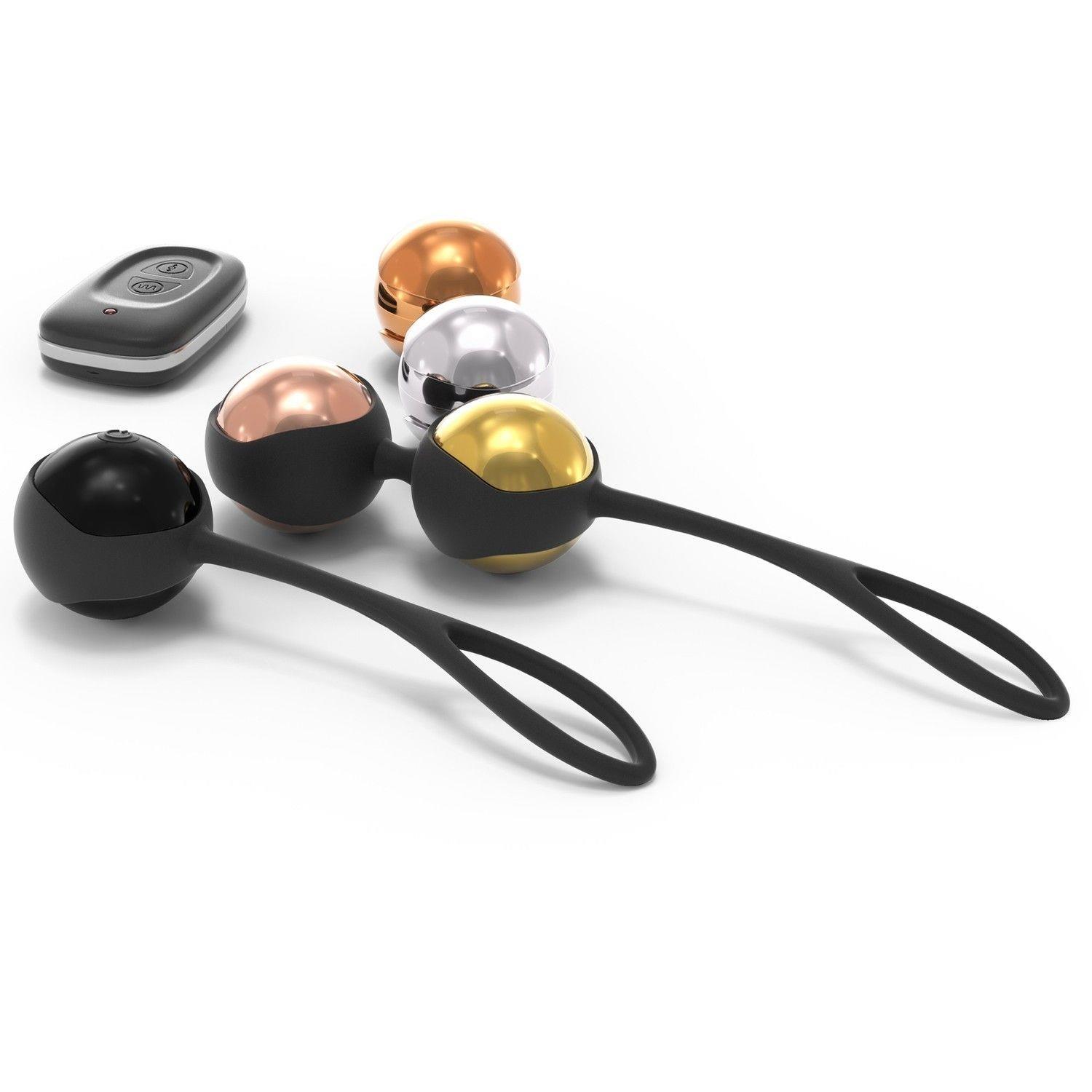 Kulki gejszy wibrujące Dorcel z pilotem USB - obrazek 2