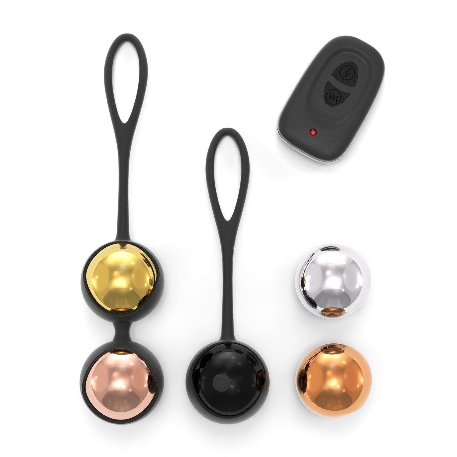 Kulki gejszy wibrujące Dorcel z pilotem USB - obrazek 3