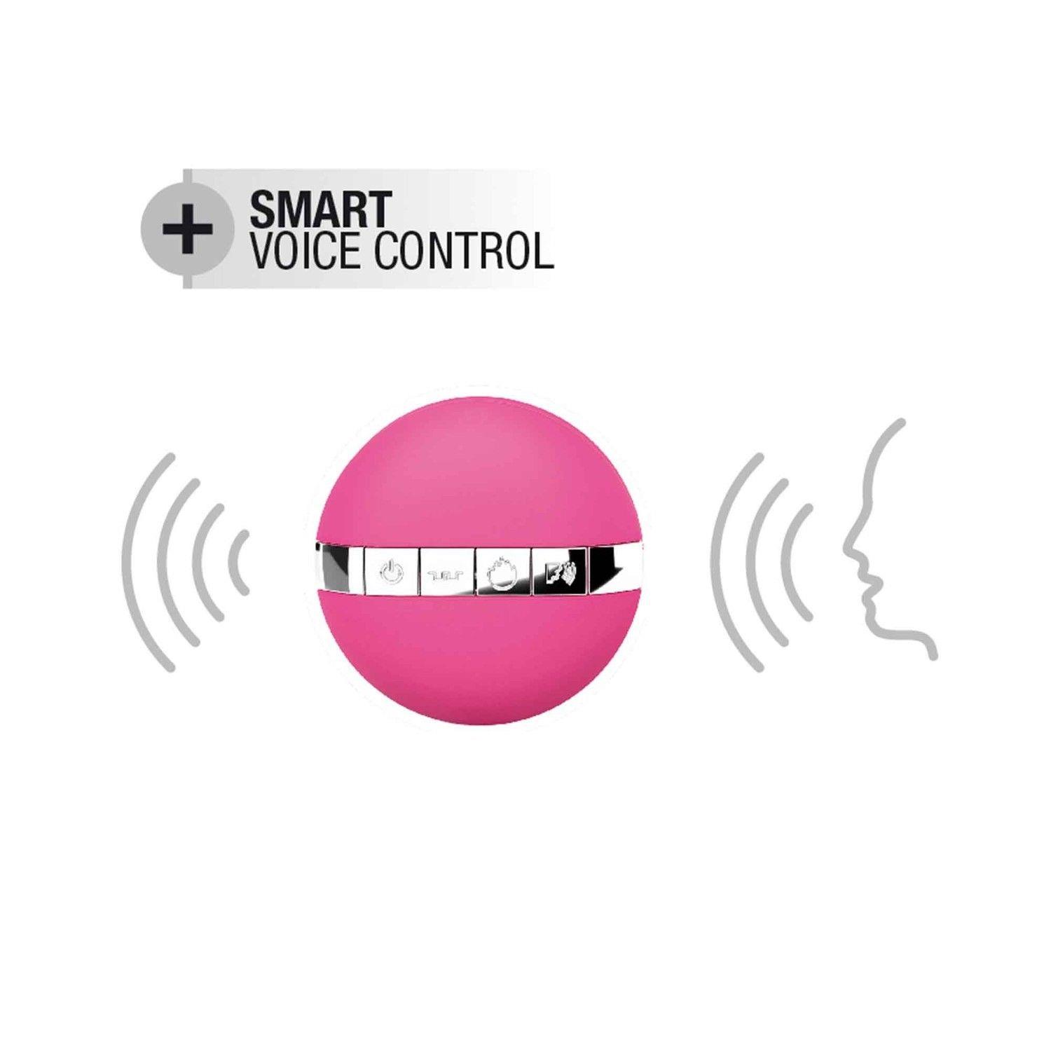 Jajeczko wibrujące Secret Delight magenta Dorcel USB 12,5 cm - obrazek 5