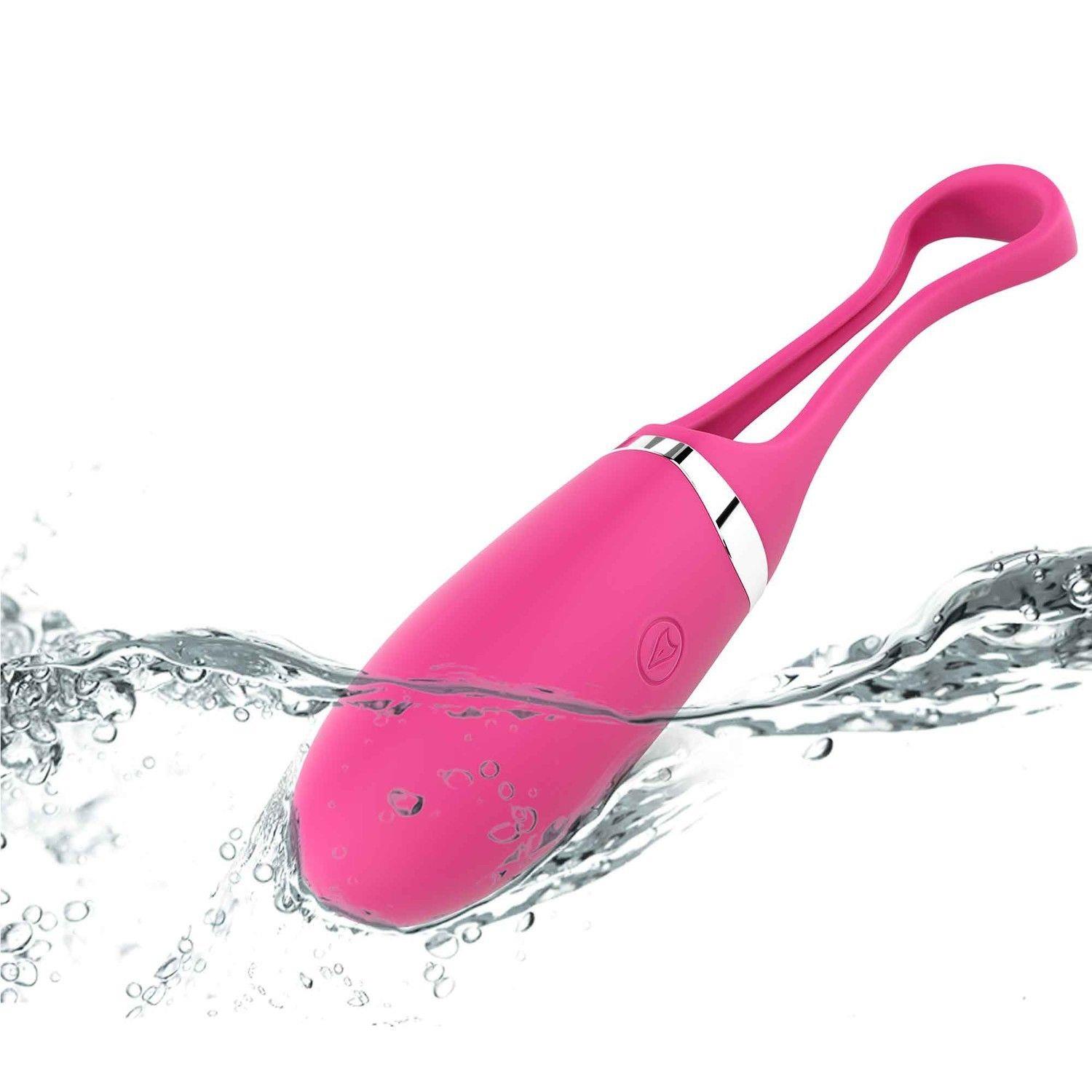 Jajeczko wibrujące Secret Delight magenta Dorcel USB 12,5 cm - obrazek 7