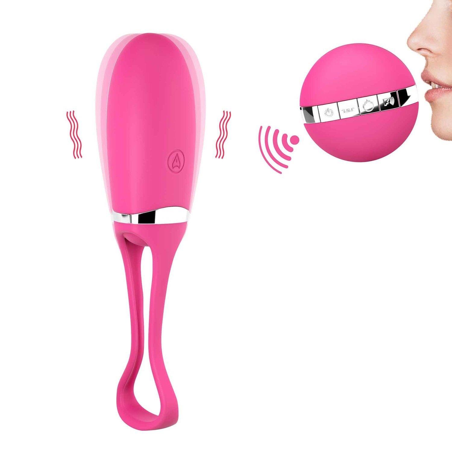 Jajeczko wibrujące Secret Delight magenta Dorcel USB 12,5 cm - obrazek 9