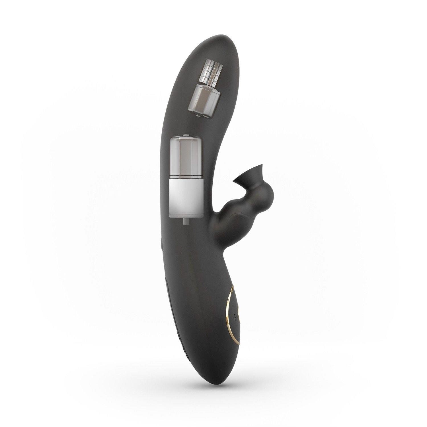 Wibrator króliczek Dorcel Divine Rabbit silikonowy USB - obrazek 3