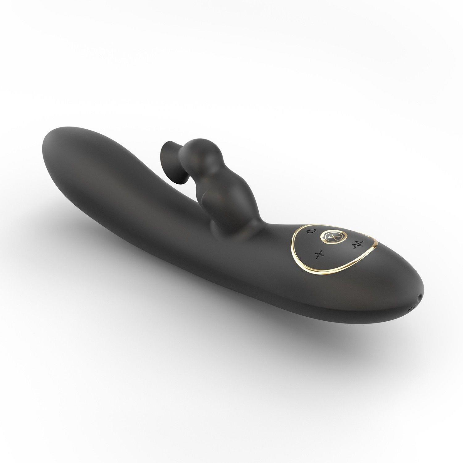 Wibrator króliczek Dorcel Divine Rabbit silikonowy USB - obrazek 4