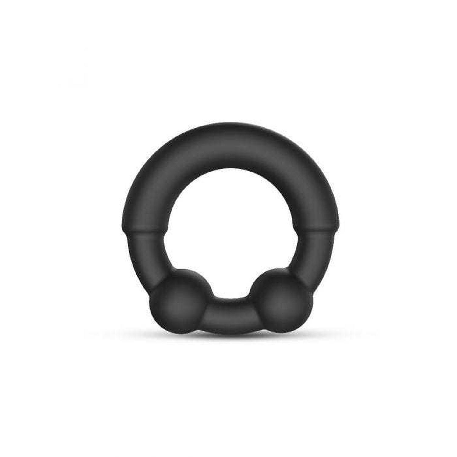 Pierścień erekcyjny silikonowy Stronger Ring Dorcel z metalowymi wypustkami
