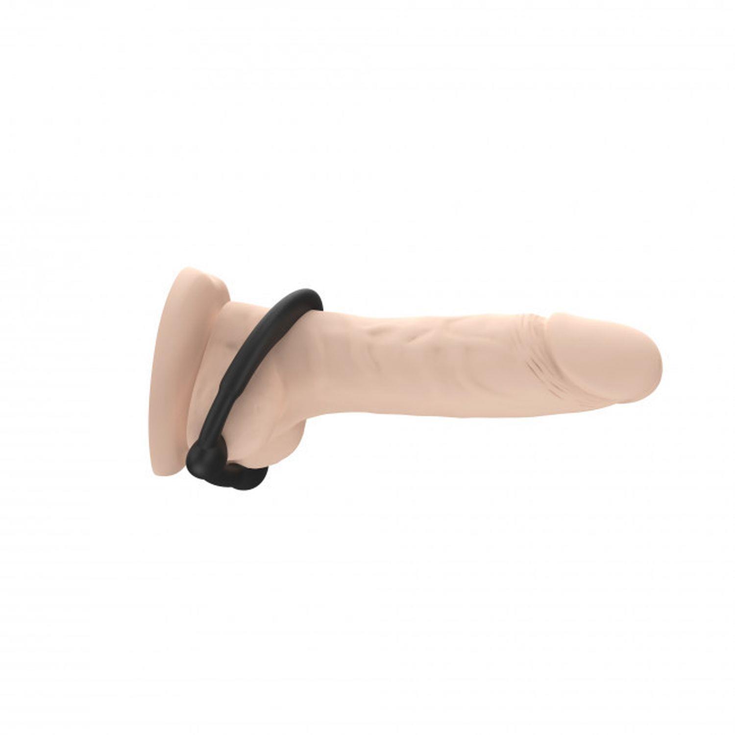 Pierścień erekcyjny silikonowy Stronger Ring Dorcel z metalowymi wypustkami - obrazek 6