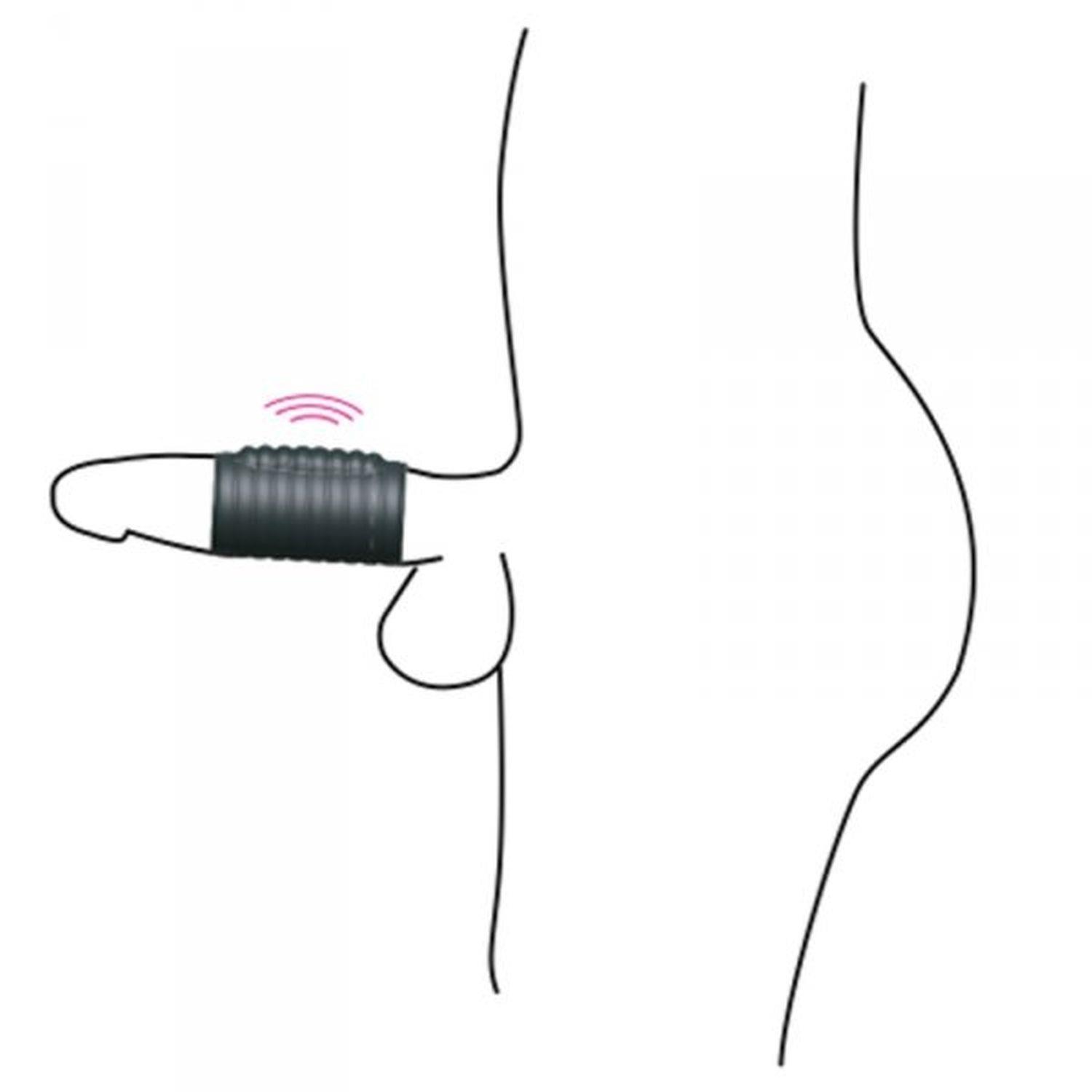 Nakładka wibrująca Dorcel Deep Vibe 7 cm - obrazek 2