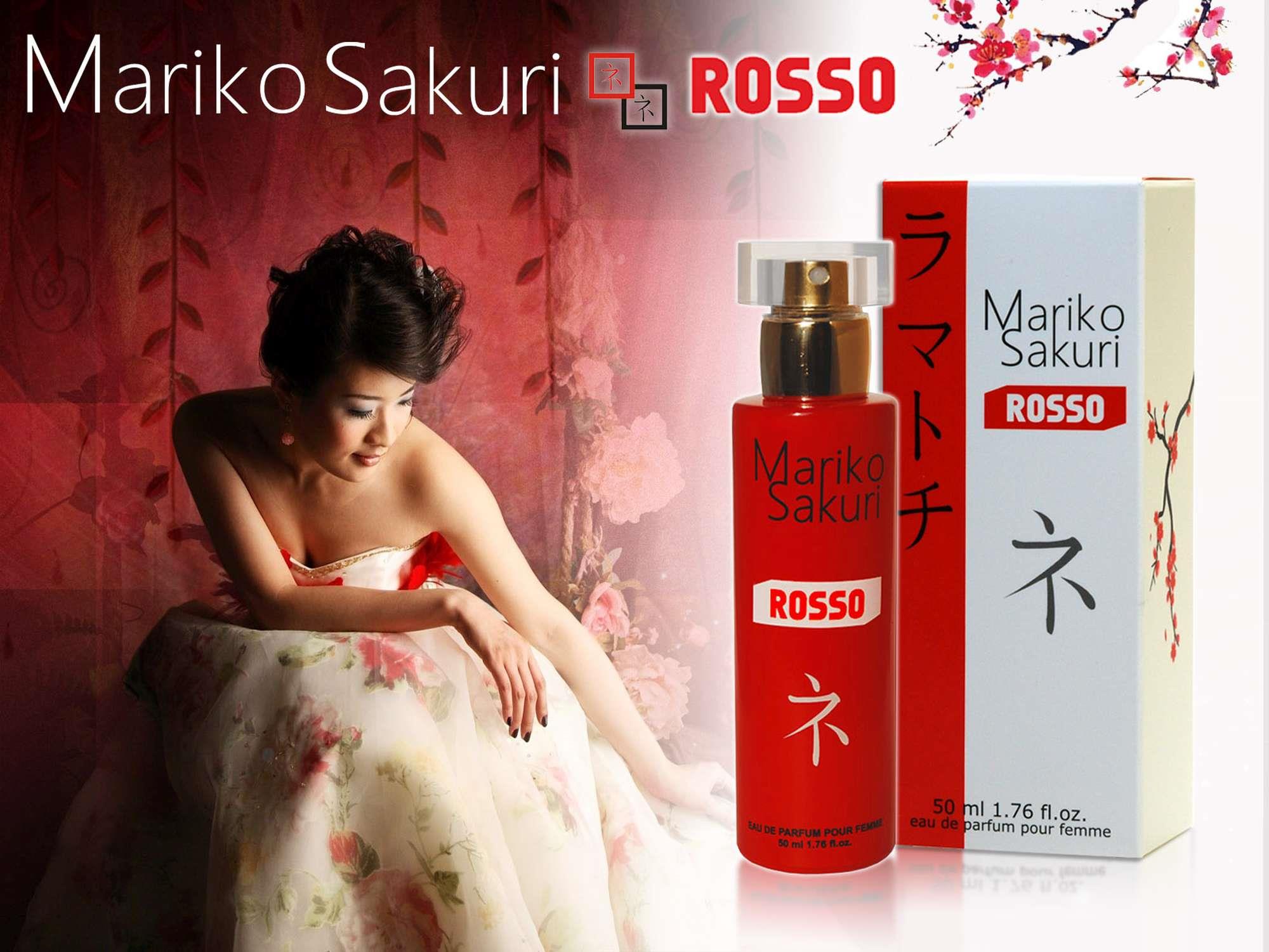 Feromony damskie Mariko Sakuri ROSSO 50ml - obrazek 3