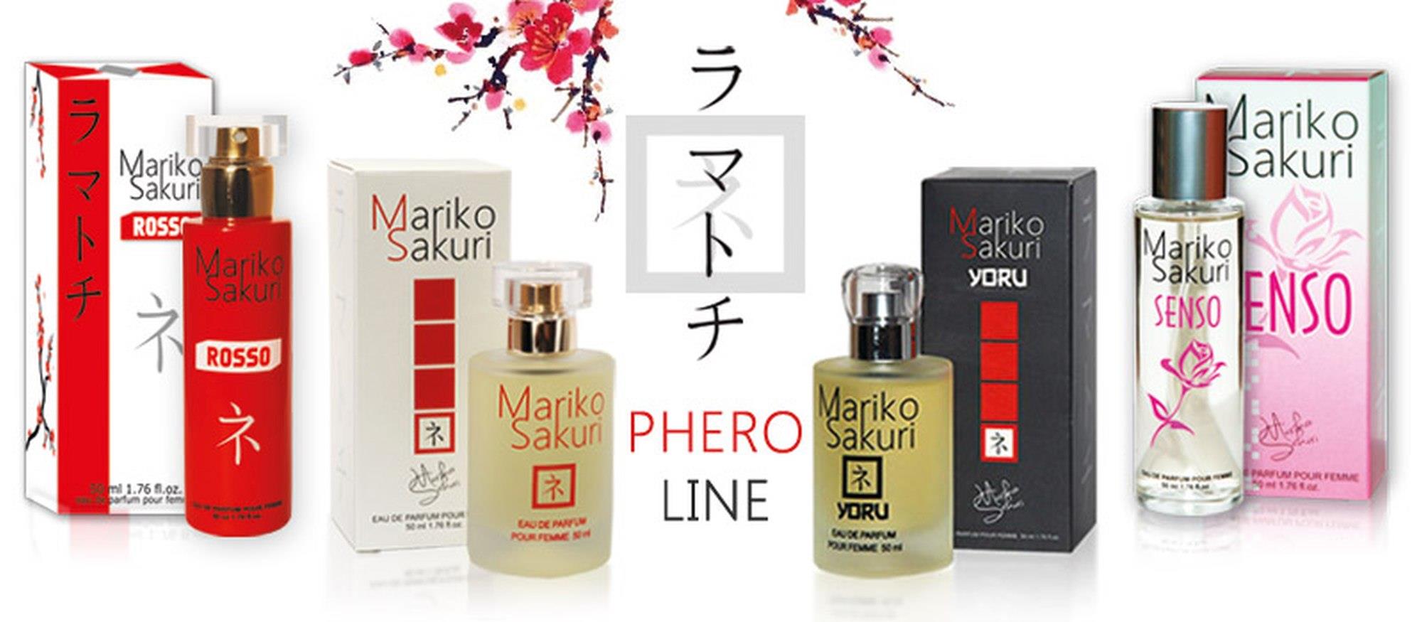 Feromony damskie Mariko Sakuri ROSSO 50ml - obrazek 4