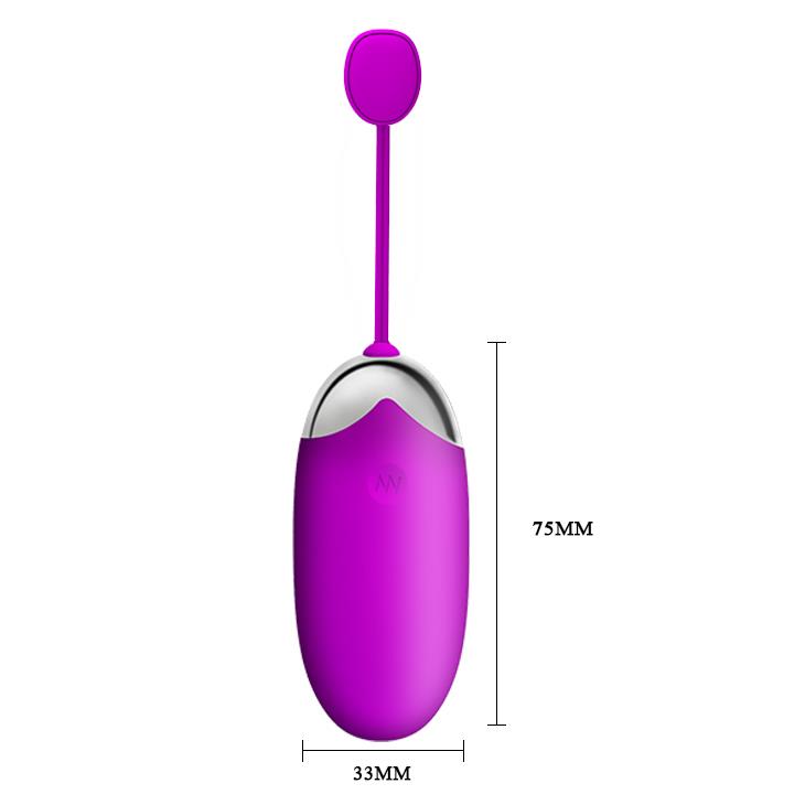 PRETTY LOVE - ABNER EGG 12 function vibrations USB, APP - obrazek 4