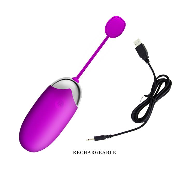 PRETTY LOVE - ABNER EGG 12 function vibrations USB, APP - obrazek 5