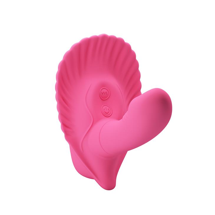 Wibrator z aplikacją Pretty Love Fancy Clamshell muszelkowy wodoodporny