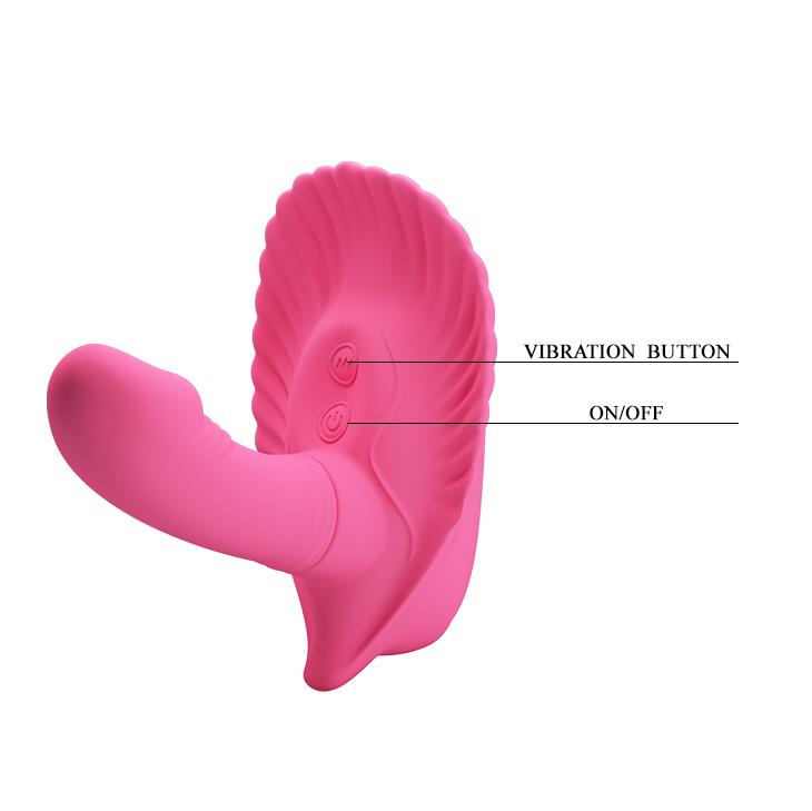 Wibrator z aplikacją Pretty Love Fancy Clamshell muszelkowy wodoodporny - obrazek 4