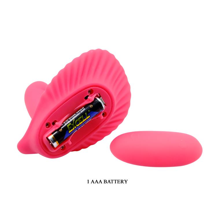 Wibrator z aplikacją Pretty Love Fancy Clamshell muszelkowy wodoodporny - obrazek 5