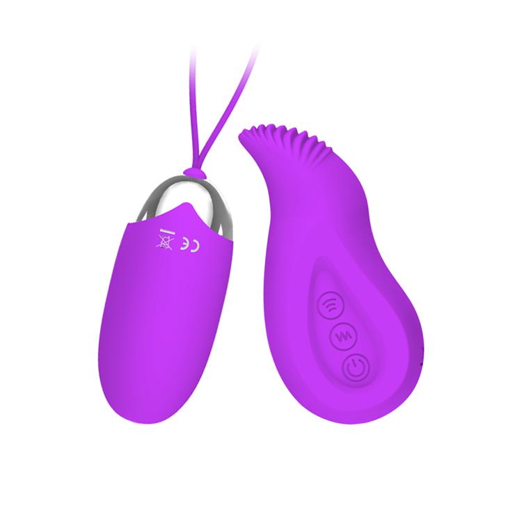 Jajko wibrujące Pretty Love Eden z pilotem USB 12 funkcji - obrazek 5