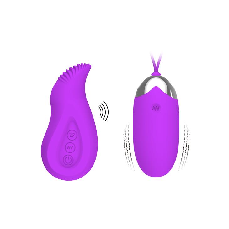 Jajko wibrujące Pretty Love Eden z pilotem USB 12 funkcji - obrazek 7